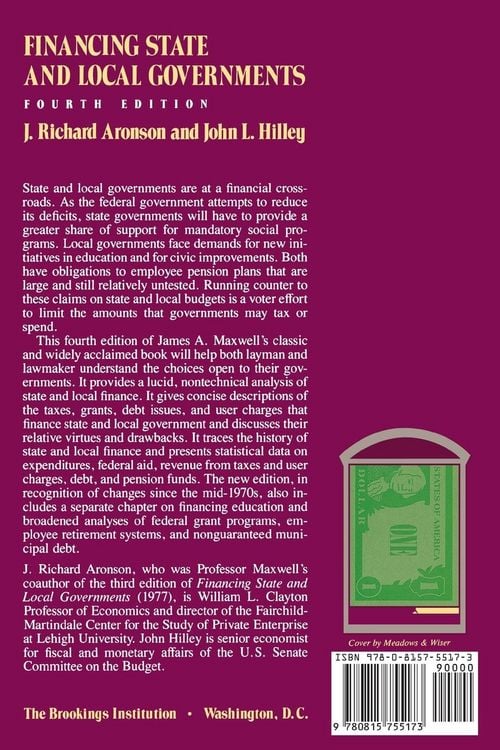 Produktbild: Financing State and Local Governments