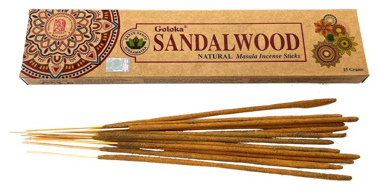 Produktbild: R&auml;ucherst&auml;bchen "Sandalwood" Organica