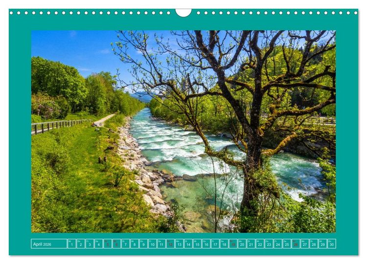Produktbild: Sch&ouml;ne Gr&uuml;&szlig;e aus Hallein (Wandkalender 2026 DIN A3 quer), CALVENDO Monatskalender
