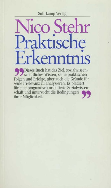 Produktbild: Praktische Erkenntnis. Sonderausgabe