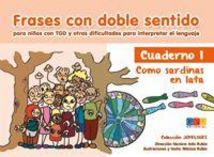 Produktbild: Frases con doble sentido : cuaderno 1 : como sardinas en lata