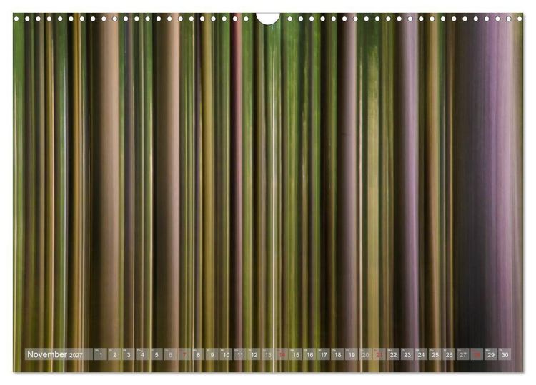 Produktbild: Atelier Wald - gemalt mit Licht (Wandkalender 2027 DIN A3 quer), CALVENDO Monatskalender