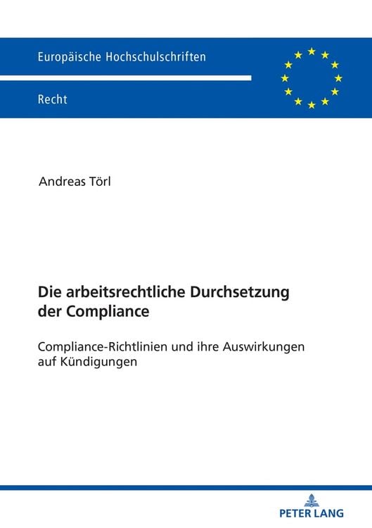 Produktbild: Die arbeitsrechtliche Durchsetzung der Compliance