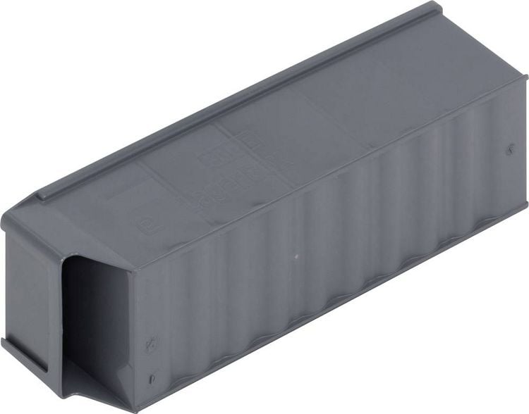 Produktbild: Alutec 66027 Sichtlagerkasten (L x B x H) 300 x 91 x 81mm Dunkelgrau 1St.