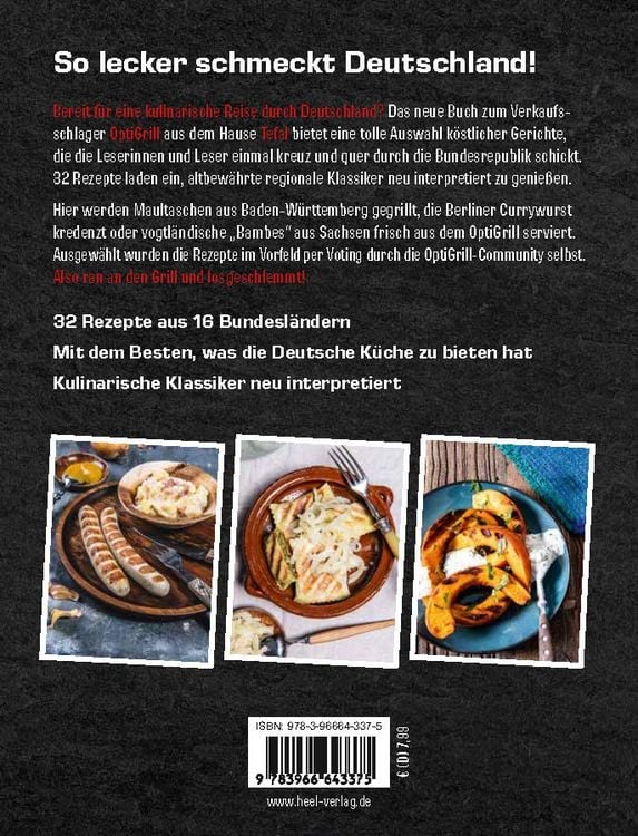Produktbild: OPTImal Regional - Das Grillbuch f&uuml;r den OPTIgrill von Tefal