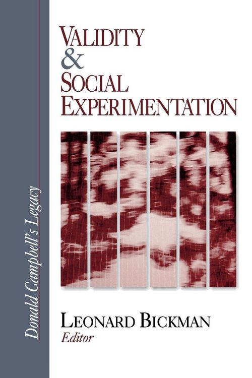 Produktbild: Validity and Social Experimentation
