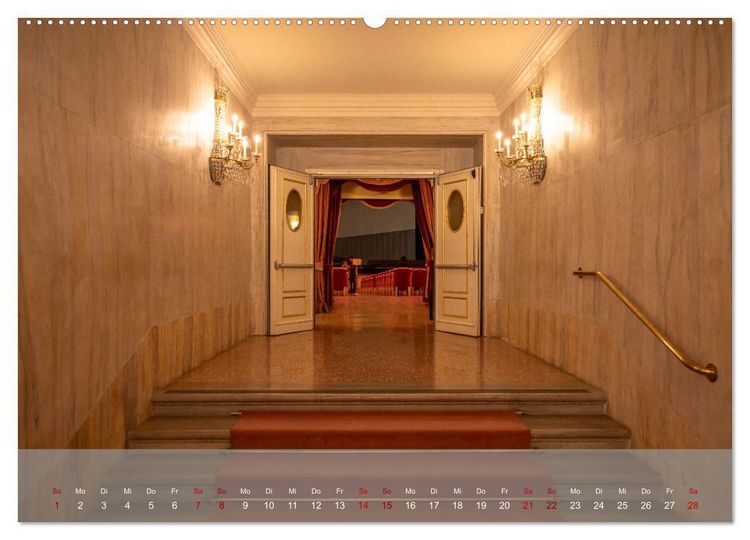 Produktbild: Teatro La Fenice (Wandkalender 2026 DIN A2 quer), CALVENDO Monatskalender