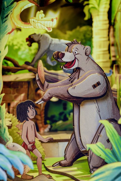 Produktbild: Book Nook DIY B&uuml;cherecke Disney Das Dschungelbuch