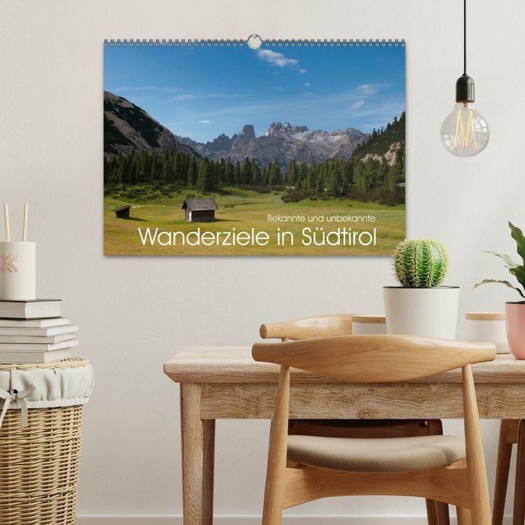 Produktbild: Bekannte und unbekannte Wanderziele in S&uuml;dtirol (Wandkalender 2026 DIN A3 quer), CALVENDO Monatskalender