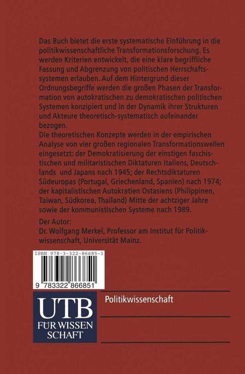 Produktbild: Systemtransformation