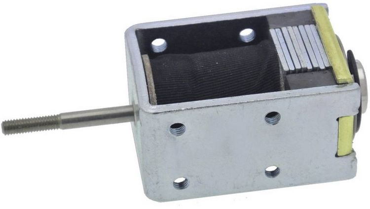 Produktbild: Tremba HMA-2622d.002-12VDC,100% Hubmagnet dr&uuml;ckend 0.1 N 70 N 12 V/DC 4W
