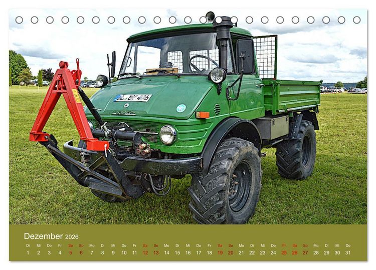 Produktbild: Ein Mythos mit Stern - das Universalmotorger&auml;t (Tischkalender 2026 DIN A5 quer), CALVENDO Monatskalender