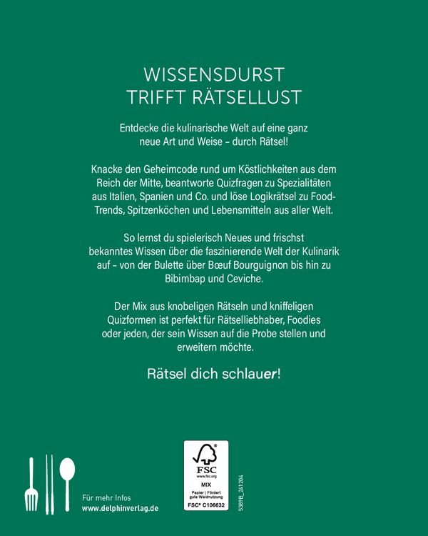 Produktbild: K&uuml;chen der Welt I Wissen in R&auml;tseln