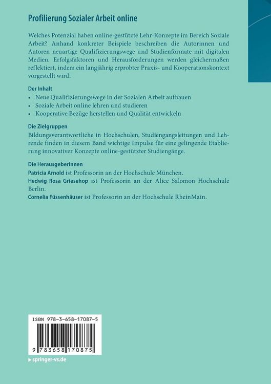 Produktbild: Profilierung Sozialer Arbeit online