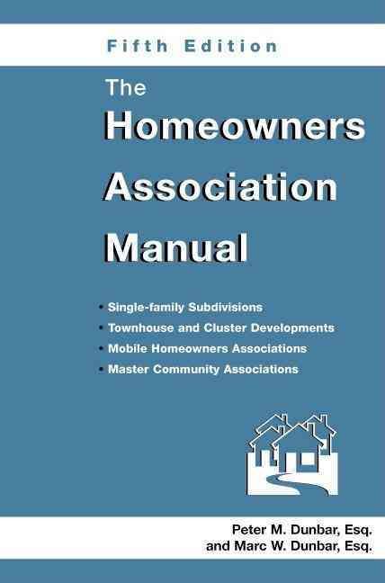 Produktbild: Dunbar, M: The Homeowners Association Manual
