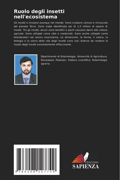 Produktbild: Ruolo degli insetti nell'ecosistema