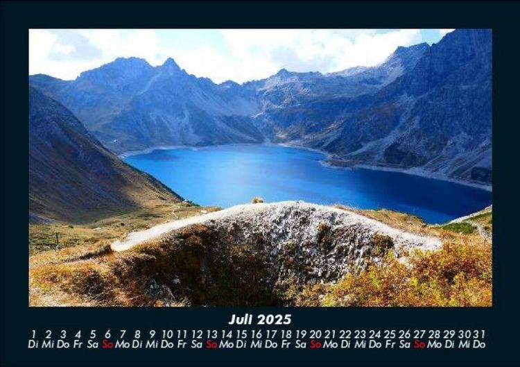 Produktbild: Die Seen der Erde 2025 Fotokalender DIN A5