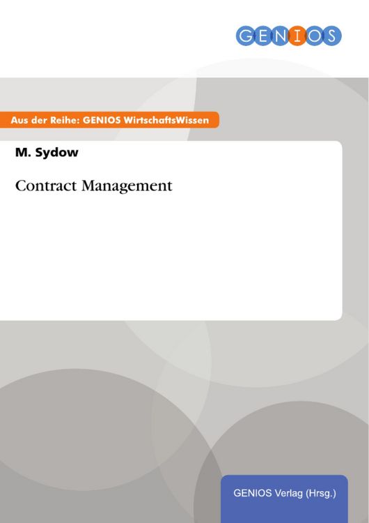 Produktbild: Contract Management