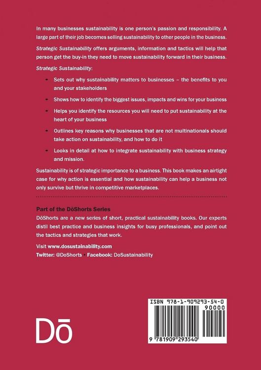 Produktbild: Strategic Sustainability