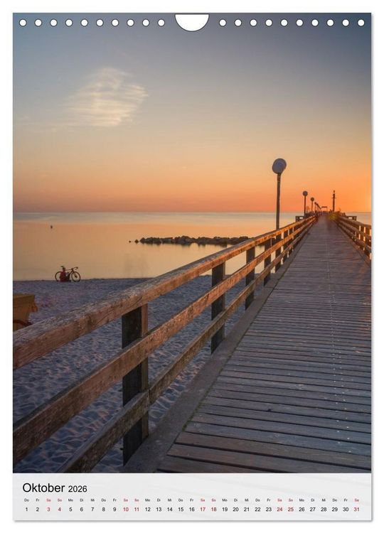 Produktbild: Fischland-Dar&szlig;-Zingst - Im Licht des Nordens (Wandkalender 2026 DIN A4 hoch), CALVENDO Monatskalender