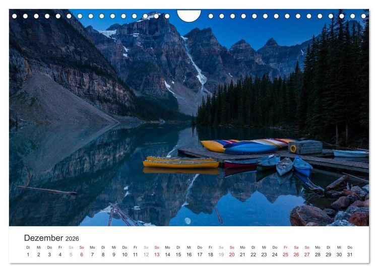 Produktbild: Kanada - Impressionen (Wandkalender 2026 DIN A4 quer), CALVENDO Monatskalender