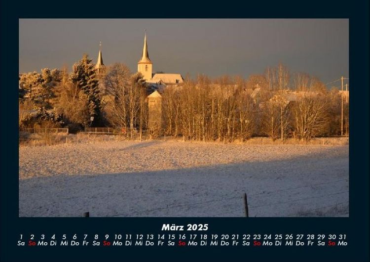 Produktbild: Landschaftskalender 2025 Fotokalender DIN A4