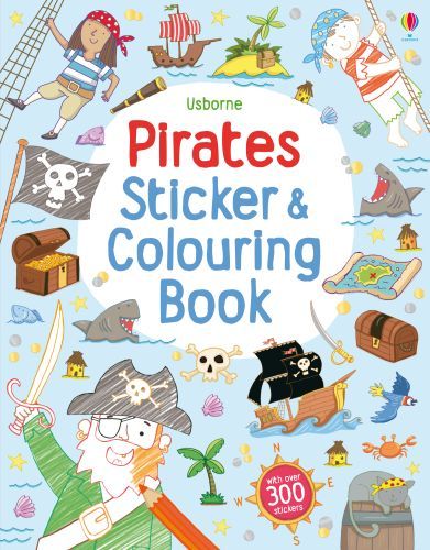 Produktbild: Taplin, S: Pirates Sticker and Colouring Book