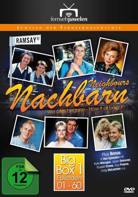 Produktbild: Nachbarn/Neighbours - Big Box 1 (Episoden 1-60) [12 DVDs]