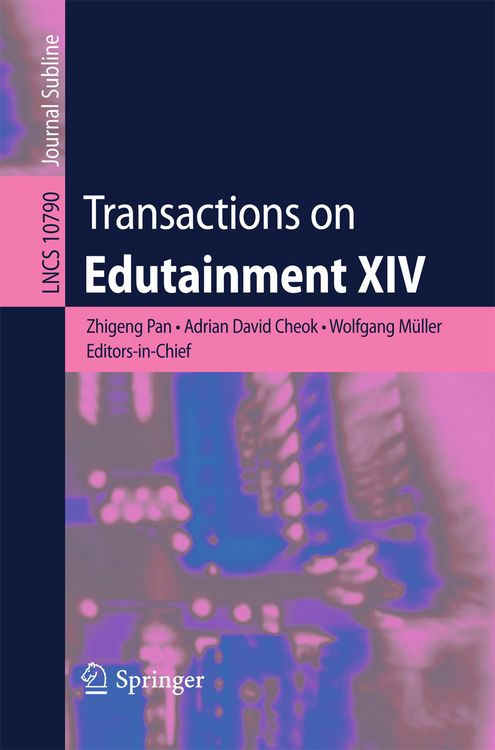 Produktbild: Transactions on Edutainment XIV