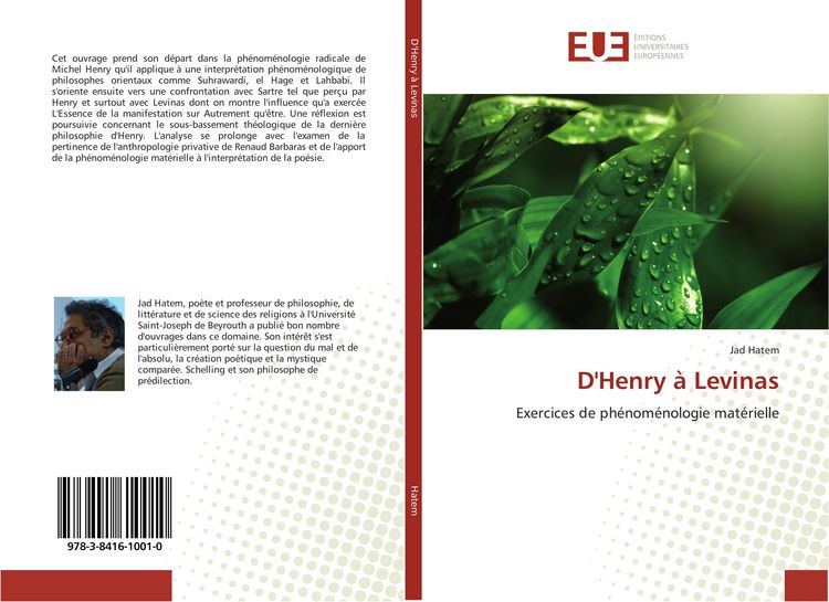 Produktbild: D'Henry &agrave; Levinas