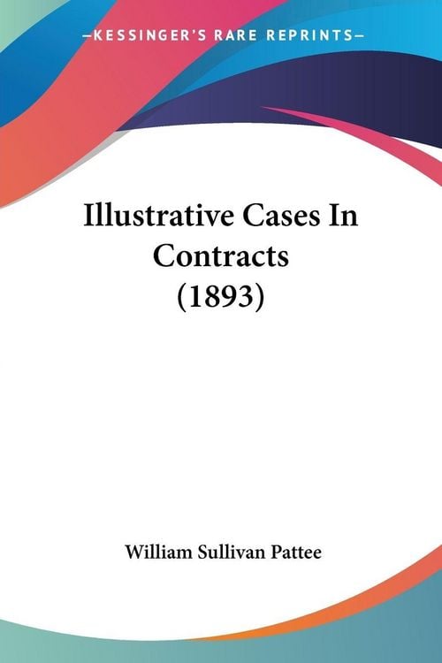 Produktbild: Illustrative Cases In Contracts (1893)