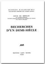 Produktbild: Recherches d un demi-siecle