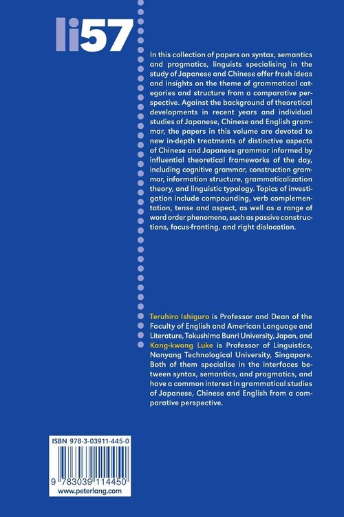 Produktbild: Grammar in Cross-Linguistic Perspective