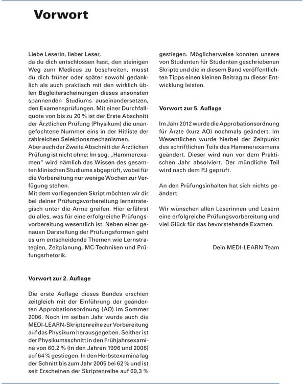 Produktbild: MEDI-LEARN Skriptenreihe: Lernstrategien
