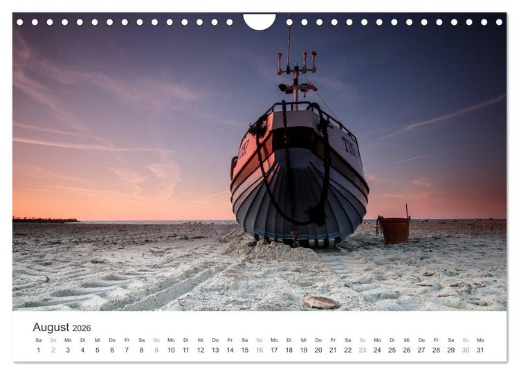 Produktbild: D&auml;nemark-Impressionen (Wandkalender 2026 DIN A4 quer), CALVENDO Monatskalender