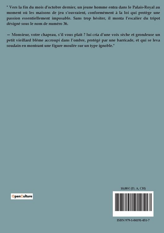 Produktbild: La Peau de chagrin