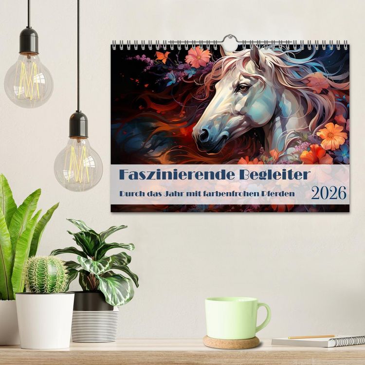Produktbild: Faszinierende Begleiter (Wandkalender 2026 DIN A4 quer), CALVENDO Monatskalender