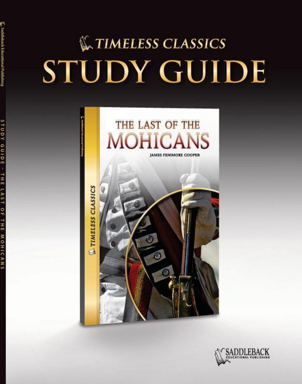 Produktbild: Last of the Mohicans Novel Study Guide