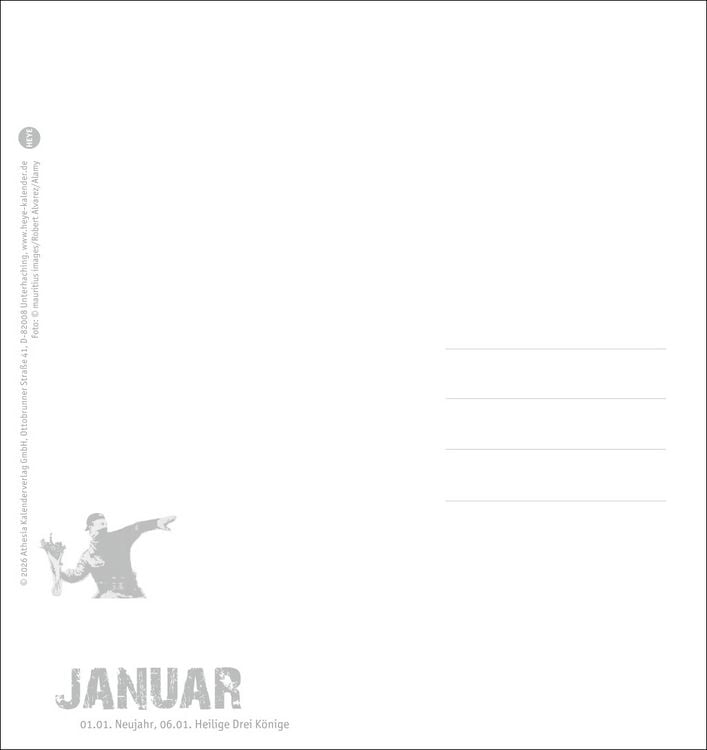 Produktbild: Banksy Postkartenkalender 2027
