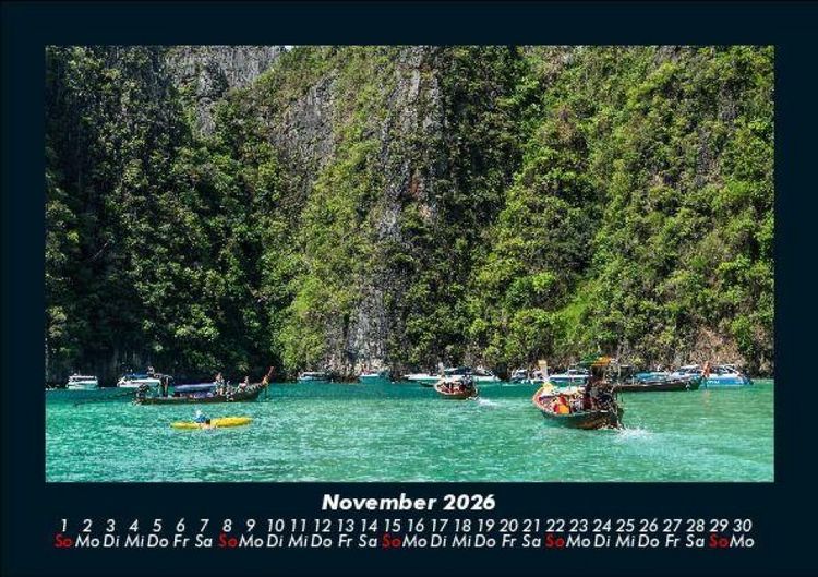 Produktbild: Urlaubsgef&uuml;hle 2026 Fotokalender DIN A5