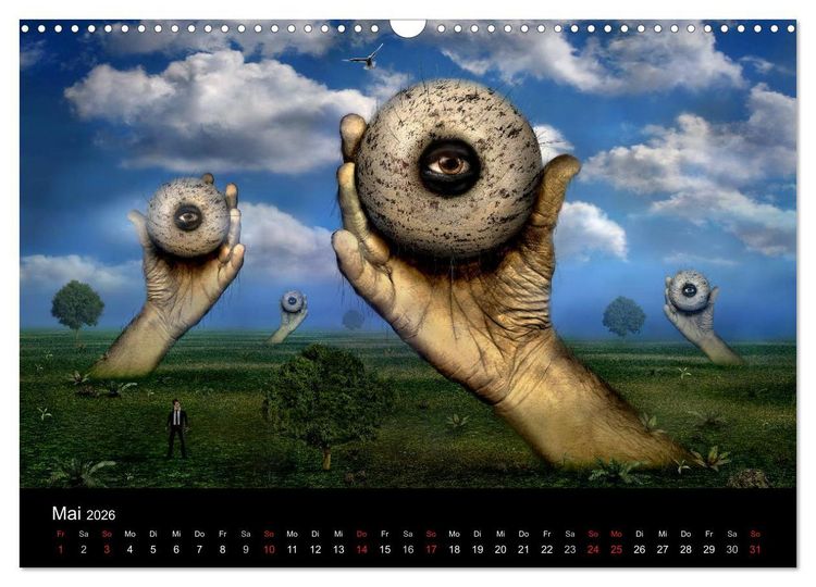 Produktbild: Der Fantasy Kalender (Wandkalender 2026 DIN A3 quer), CALVENDO Monatskalender