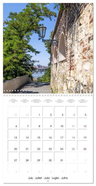 Produktbild: PRAGUE Highlights (Wall Calendar 2026 12 &times; 12 Inch) CALVENDO 12 Month Wall Calendar
