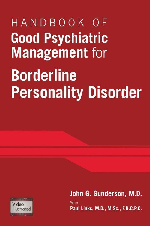 Produktbild: Handbook of Good Psychiatric Management for Borderline Personality Disorder