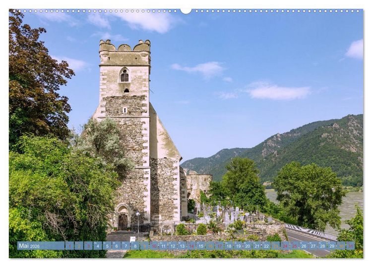 Produktbild: &Ouml;sterreichisches Donautal (hochwertiger Premium Wandkalender 2026 DIN A2 quer), Kunstdruck in Hochglanz