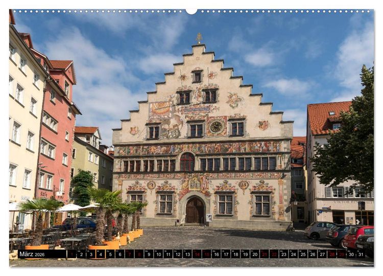 Produktbild: Lindau am Bodensee (Wandkalender 2026 DIN A2 quer), CALVENDO Monatskalender