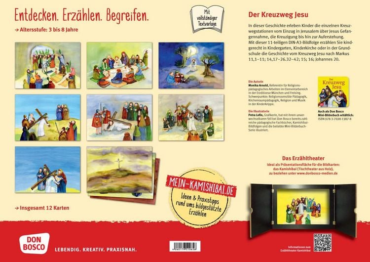Produktbild: Der Kreuzweg Jesu. Kamishibai Bildkartenset