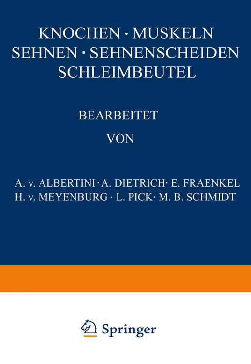 Produktbild: Knochen &middot; Muskeln Sehnen &middot; Sehnenscheiden Schleimbeutel