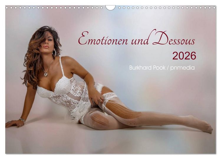 Produktbild: Emotionen und Dessous (Wandkalender 2026 DIN A3 quer), CALVENDO Monatskalender