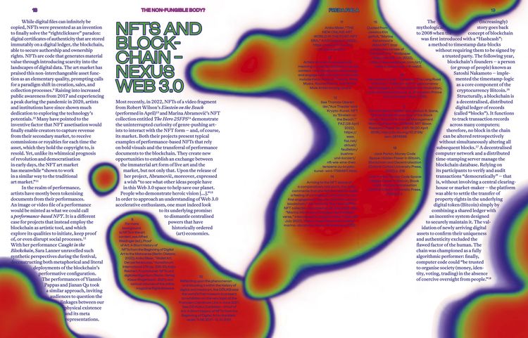 Produktbild: The Non-Fungible Body?