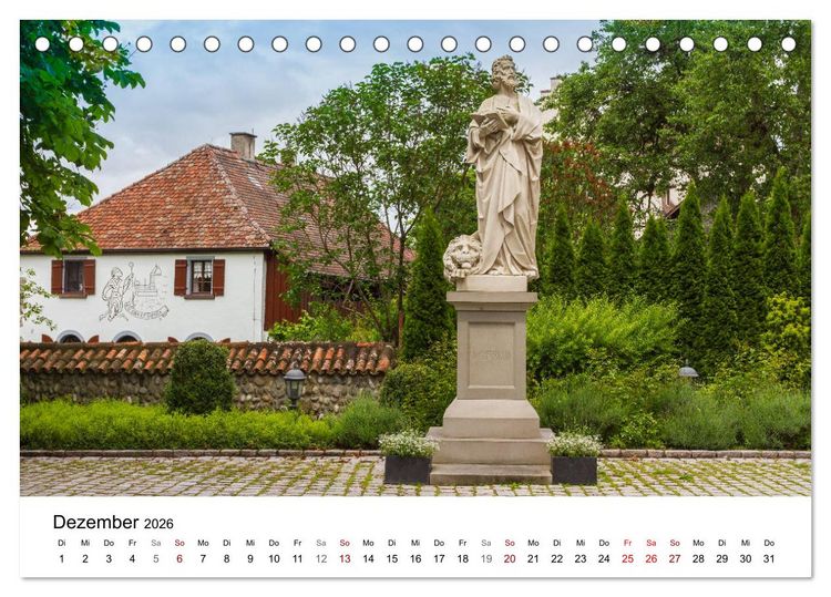 Produktbild: Klosterinsel Reichenau - UNESCO-Welterbe am Bodensee (Tischkalender 2026 DIN A5 quer), CALVENDO Monatskalender